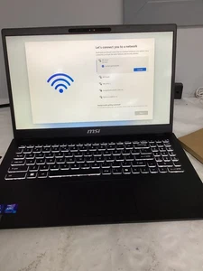 MSI Modern 15.6" Touchscreen Laptop Intel Ultra 9-185H 32GB 1TB SSD Win 11 Pro - Foto 1 di 8