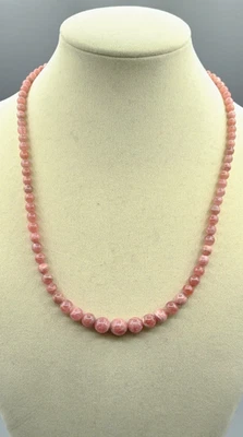 Jay King 925 Silver Sunstone Beaded Graduated Necklace, 18" w/Extender Chain 30g - Image 1 of 4