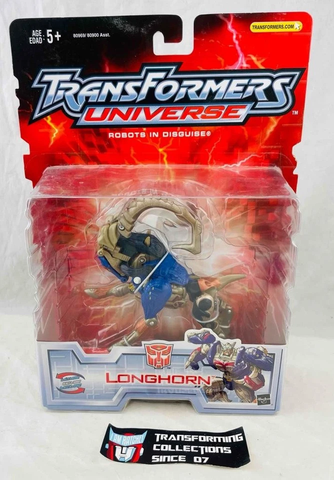 Transformers Universe RID Deluxe Class Longhorn MOSC - Image 1 of 2