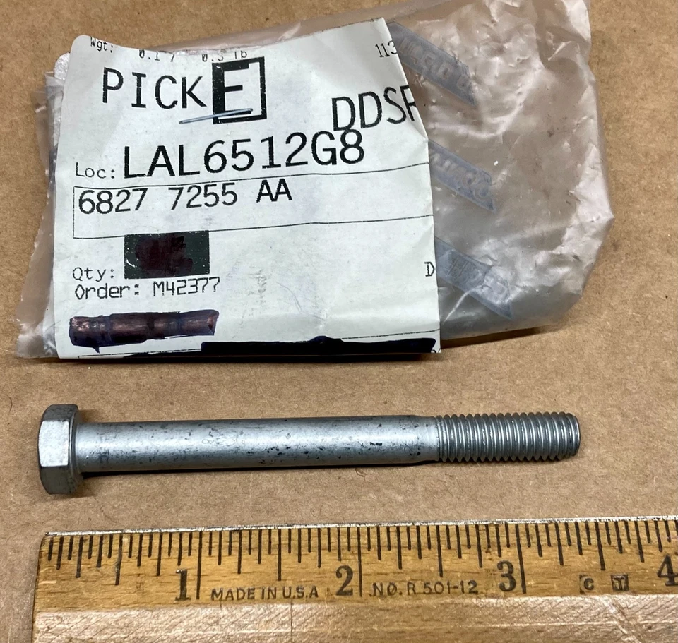 Tornillo de riel de combustible Mopar 68277255AA 2014-20017 Ram ProMaster 1500-3500 3,0 L diésel Foto 1 de 1