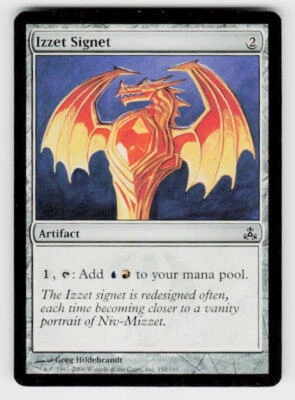 Guildpact #152 Izzet Signet - Image 1 of 2