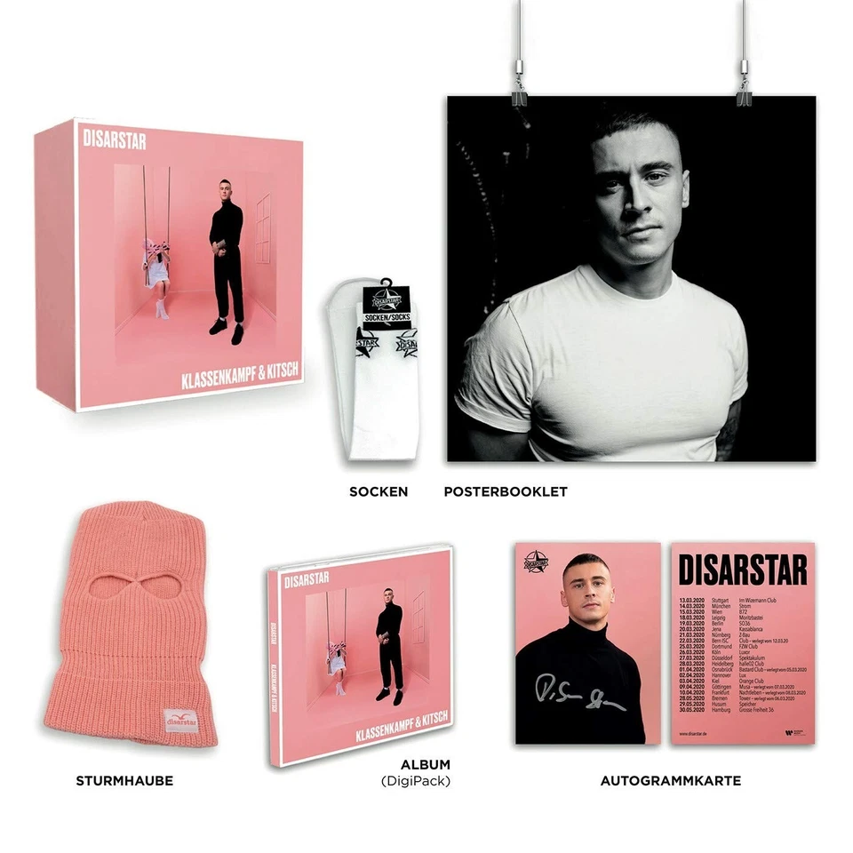 Disarstar | Klassenkampf & Kitsch | Limitierte CD Box Set Deluxe Edt. | Neu OVP - Bild 1 von 1