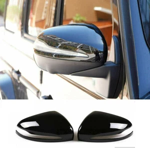 Cubierta de espejo retrovisor lateral ABS negro para automóvil Clase G 2019-2023 2 piezas - Imagen 1 de 8