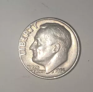1976 D Roosevelt dime Rare Us Mint - Picture 1 of 3
