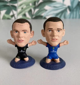 Wayne Rooney Manchester United Corinthian Microstars Football Figures x2 05 - Picture 1 of 2