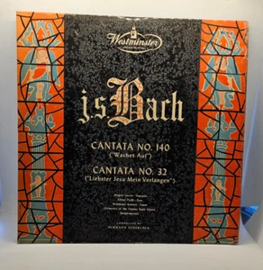 J.S. Bach Cantata No 140 & Cantata No 32 Vinyl Record WL 5122 - Picture 1 of 4