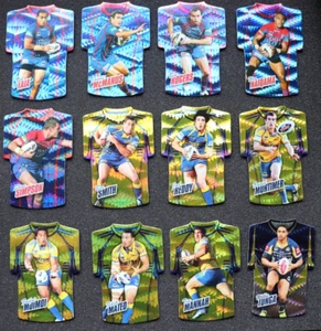 2010 NRL Select champions Jersey Die Cut Assorted players 12X - Picture 1 of 2
