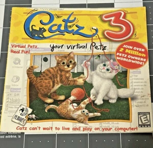 Catz 3 Your Virtual Petz Manual Instruction Booklet ONLY 1998 Mindscape - Picture 1 of 3