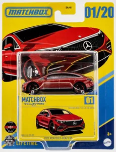 Matchbox GBJ48-HVW23 MERCEDES-BENZ EQS rosso metallizzato 2022 - Collettori 1:64 - Foto 1 di 1