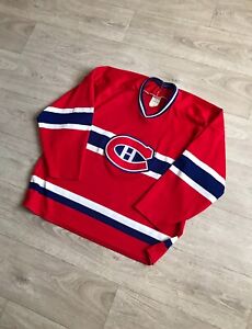 Vintage 90s Montreal Canadiens NHL Ice Hockey Jersey CCM