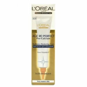  Crème L OREAL AGE RE PERFECT Pro-Calcium Soin VISAGE concentré ANTI TACHES 30ml - Picture 1 of 1