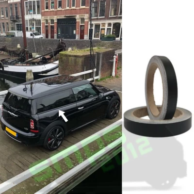 Kit linea cintura Mini R55 Clubman pianoforte nero lucido Cooper, JCW, kit linea cintura - Immagine 1 di 4