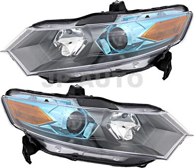 For 2010-2011 Honda Insight Headlight Halogen Set Driver and Passenger Side Foto 1 de 4