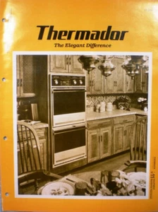 Vtg THERMADOR Waste King Catalog RETRO Kitchen Range Ovens Hoods Microwave 1979 - Picture 1 of 4