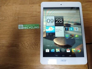 Acer Iconia A1-830 Android Tablet White 1GB RAM - Picture 1 of 15