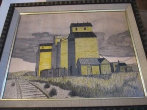 GUY CARROZZO JR INK DRAWING - ORIGINAL - SIGNED - Picture 1 of 2