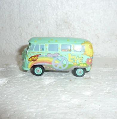 Disney Pixar Cars Mattel Diecast Fillmore VW Hippie Van  S-72 - Image 1 of 4