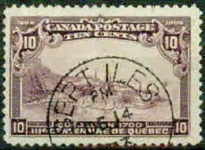 CANADÁ -1908- 10 ¢ TERCER CENTENARIO DE QUEBEC - F- EN MUY BUEN ESTADO - Imagen 1 de 1