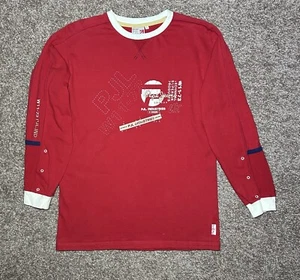 Vintage Y2K T-Shirt Pepe Jeans London PJL Industries L/S Crew Neck Men’s Size L - Picture 1 of 23