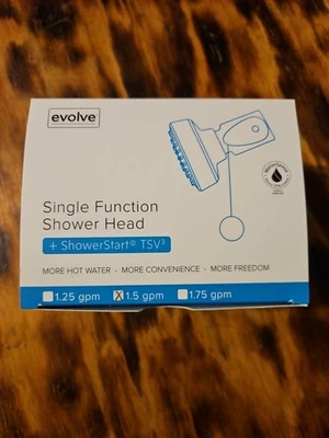 Cabezal de ducha evolve función única + arranque de ducha TSV3 (EV3014-CP150-SB) NUEVO EN CAJA Foto 1 de 3