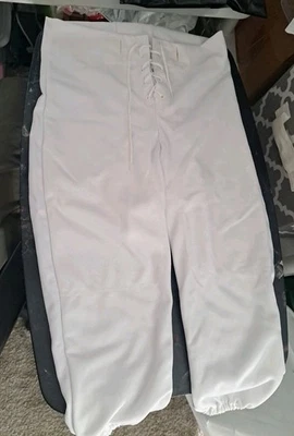Russell Athletic Youth Pants Durable Polyester White Size XL  - Image 1 of 4