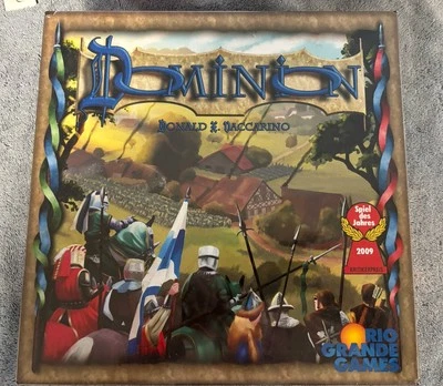Dominion Card Game 1st Edition - Rio Grande Games - 2009 - New Still Sealed - Image 1 of 2