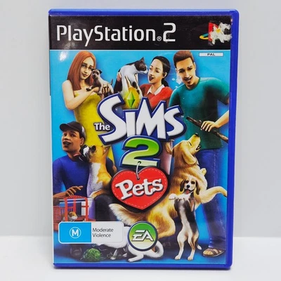 The Sims 2 Pets + Manual - Sony PlayStation 2 PS2 Game PAL Complete + Free Post - image 1 of 4