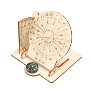 Traditional Clock Model Children Hands on Assembly Toy Kids Educational Toy - Picture 1 of 8