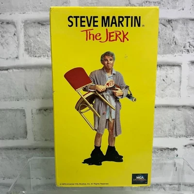 The Jerk VHS Cassette Tape 1991 MCA Steve Martin - Image 1 of 3