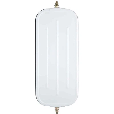 K-Source RH072W Replacement West Coast Mirror Head Ribbed back White Stainless S - Image 1 of 3