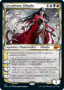 [1x] Geyadrone Dihada - Foil - Showcase Near Mint, English Modern Horizons 2 Ext - Picture 1 of 1