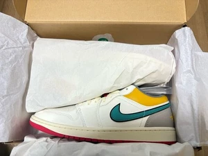 Uomo 9.0US Air Jordan 1 Low Premium Hv4511-133 articolo 2 con cordino di ricambio - Foto 1 di 10