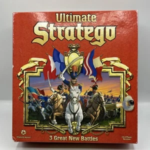 Ultimate Stratego Board Game Winning Moves 1997 Open Box Unpunched Never Played - Picture 1 of 17