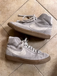Nike Blazer Mid GS 'Off White Gum' Suede Schuhe 6,5Y 895850-101 EINZIGARTIGE BLAZER! - Bild 1 von 8