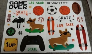 33 STCK. Skate Life Skateboard Aufkleber Gamer Sport Vinyl Laptop Gepäck Aufkleber - Bild 1 von 2