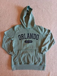 Girls Green Orlando, Florida Hoodie Size Small (6/8) - Picture 1 of 10