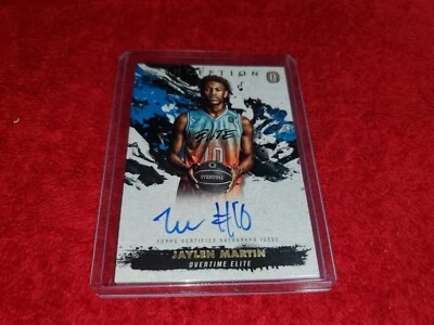 2021-22 TOPPS INCEPTION OVERTIME JAYLEN MARTIN RC  AUTO CARD 039/200 - Image 1 of 2