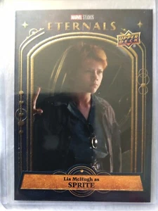 2023 UD Marvel Eternals Base Characters Card # 81 Lia McHugh as Sprite - Picture 1 of 2