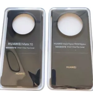 Original Luxury PU Leather Smart View Flip Case Cover For HUAWEI Mate 70/70 Pro+ - Picture 1 of 8
