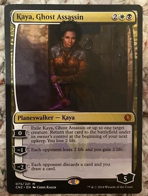 Kaya, Ghost Assassin, Conspiracy, Take the Crown Mythic Rare Planeswalker - Image 1 of 2