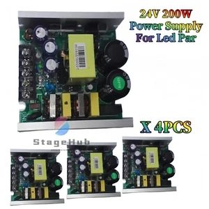 4X Led Par Light Power Supply 24V 200W Output DMX512 Stage light Power Switching - Picture 1 of 6