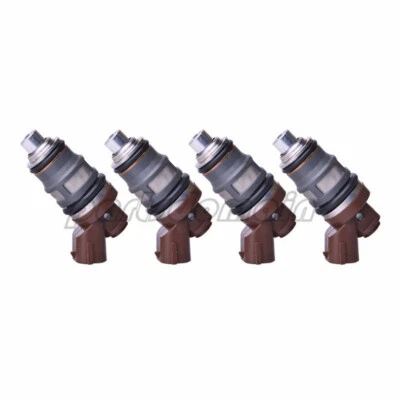 4x 1001-87092 840cc Fuel Injector For Toyota MR2 Celica Supra Turbo 3SGTE 2JZGTE - Image 1 of 4