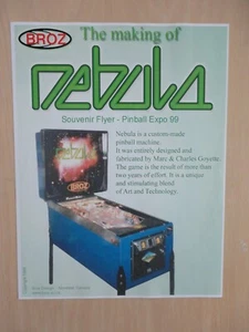 Nebel Flipper Flyer Original Broschüre - Bild 1 von 2