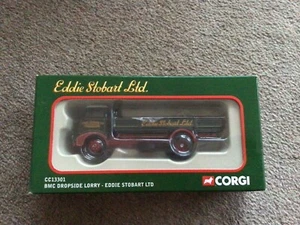 Corgi Classics CC13301 BMC 4 WHEEL DROPSIDE LORRY EDDIE STOBART LTD - Picture 1 of 3