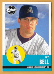 JAY BELL ARIZONA DIAMONDBACKS #222 - UPPER DECK VINTAGE NM-MT 2001 - Picture 1 of 2