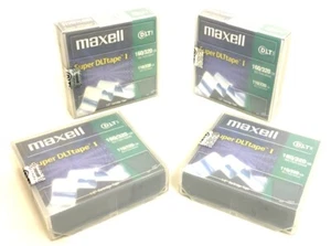 x4 Maxell Super DLT Band 1 160/320GB Brandneu - Bild 1 von 1