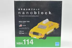 Nanoblock Building Block 180 Pieces - New York Taxi USA NBH-114 - Picture 1 of 2