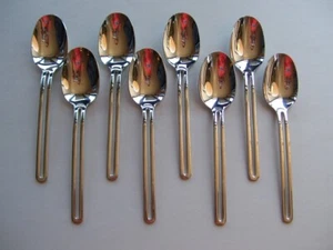 Towle Stainless NORDIC Set of 8 Place / Oval Soup Spoons - Picture 1 of 1