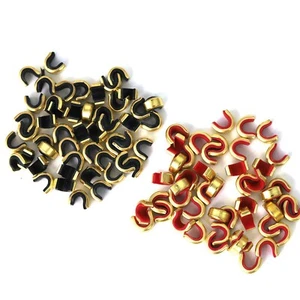 Archery String Nock Points Brass Buckle Clips for Compound/Recurve Bow Accessory - Picture 1 of 6
