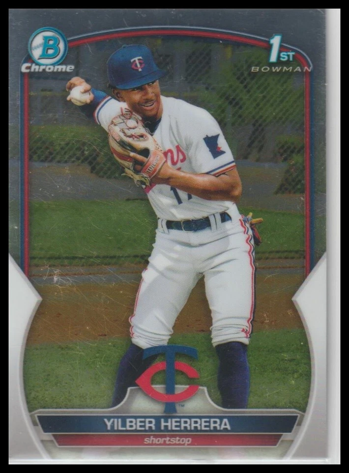2023 Bowman Yilber Herrera Chrome Prospects Minnesota Twins 564 - Image 1 of 1